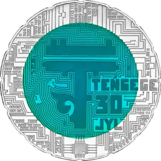 30 лет теңге (1000), 2023, Сторона 1