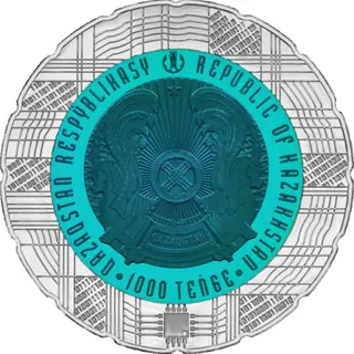 30 лет теңге (1000), 2023, Сторона 2