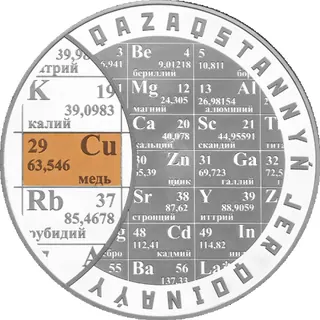 Cu (медь), 2024, Сторона 2
