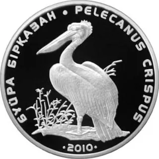 Кудрявый пеликан, 2010, Сторона 1