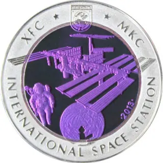 МКС (Международная космическая станция), 2013, Сторона со станцией (реверс)