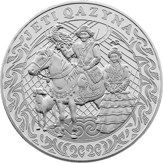Jeti qazyna (500), 2020, Сторона 1