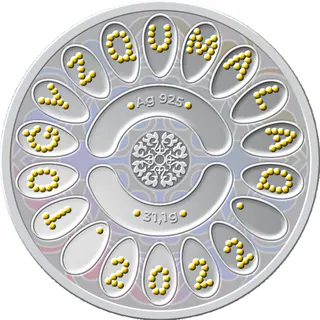 Toǵyzqumalaq — proof, 2022, Сторона с игровой доской